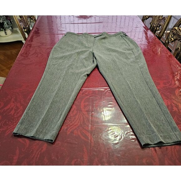 NWT Worthington Womens Gray Stretch Dress Pants Career Office Mature - Picture 4 of 8